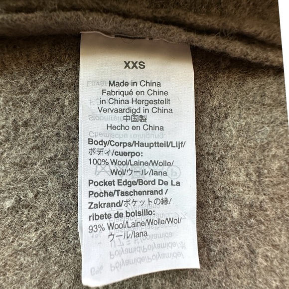 MADEWELL | MINETTA HEATHER BIRCH LIKE NEW OPEN FRONT PURE WOOL SWEATER COAT
XXS - Picture 7 of 12